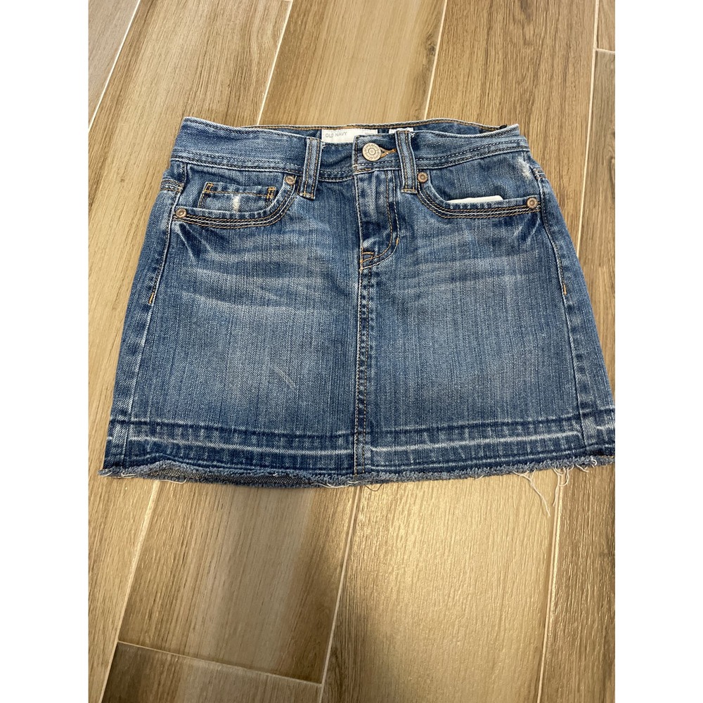 Old Navy Blue Jean Skirt Size 8